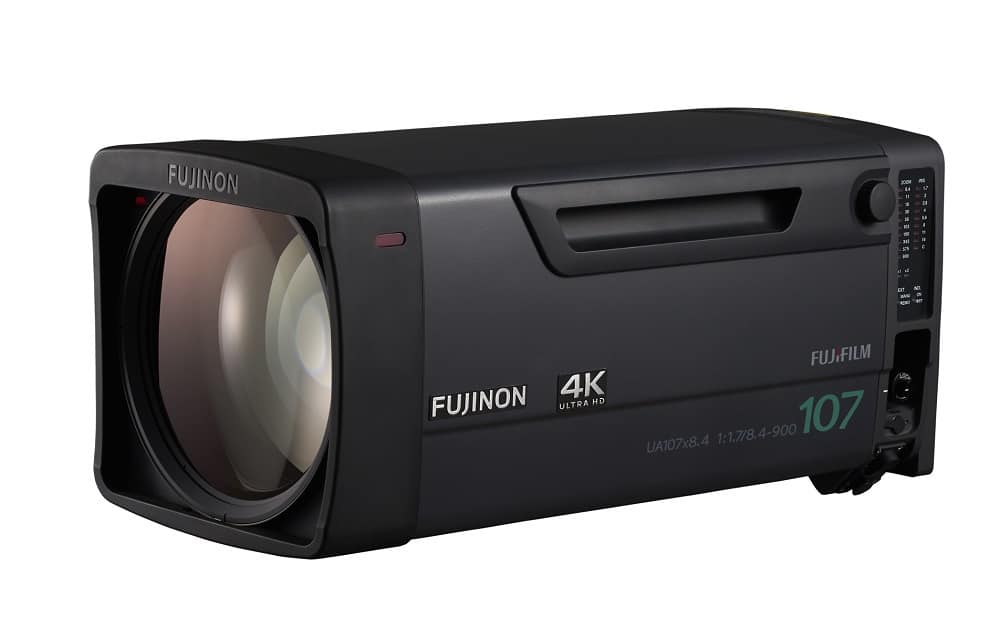 Das 4K-Broadcast-Objektiv Fujinon UA107x8.4
