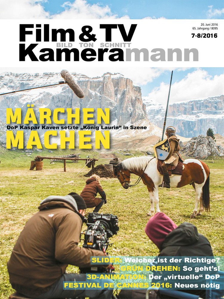 Film & TV Kameramann, Ausgabe 7-8-2016