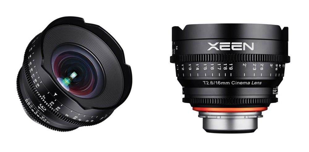 Das neue Xeen 16 mm T2.6 Cine-Objektiv 