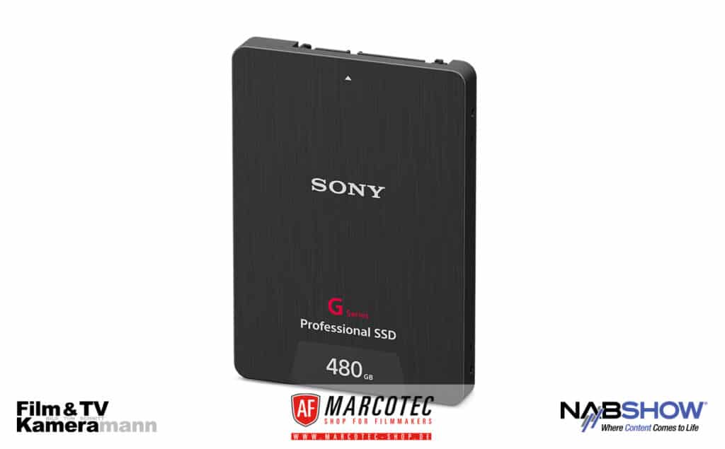 NAB 2017: Langlebiges SSD-Laufwerk SV-GS48 mit 480 GB von Sony