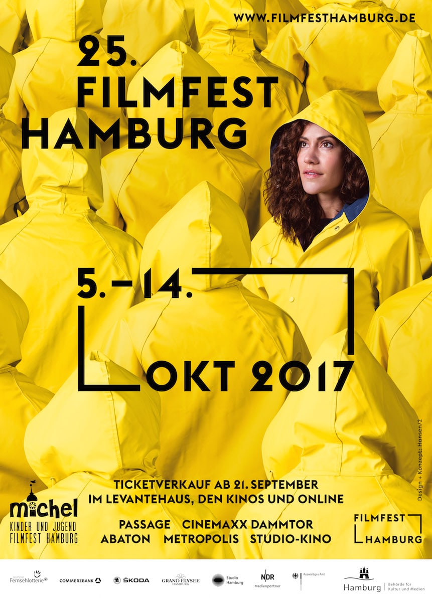 Plakat des Filmfests Hamburg 2017